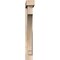 Ekena Millwork Imperial Block Smooth Bracket w/ Offset Brace, Douglas Fir, 5 1/2"W x 30"D x 42"H BKT0604X30X42IMP05SDF - alternate 3